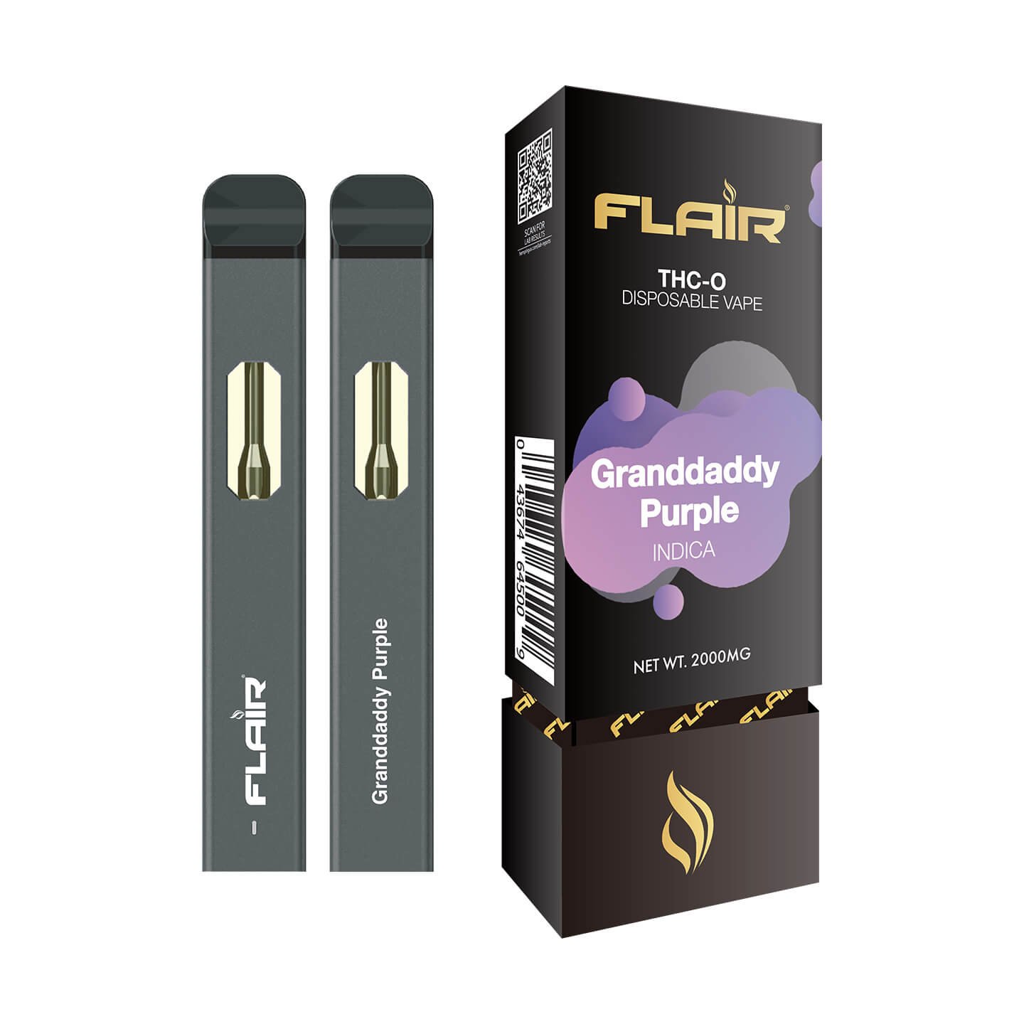 Flair THC-O Disposable (Grand Daddy Purple)