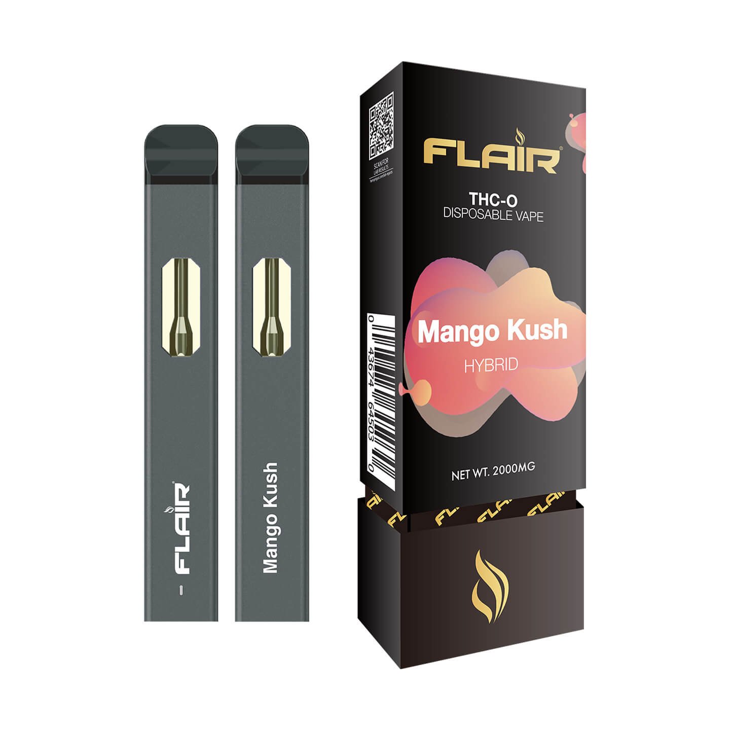 Flair THC-O Disposable (Mango Kush)