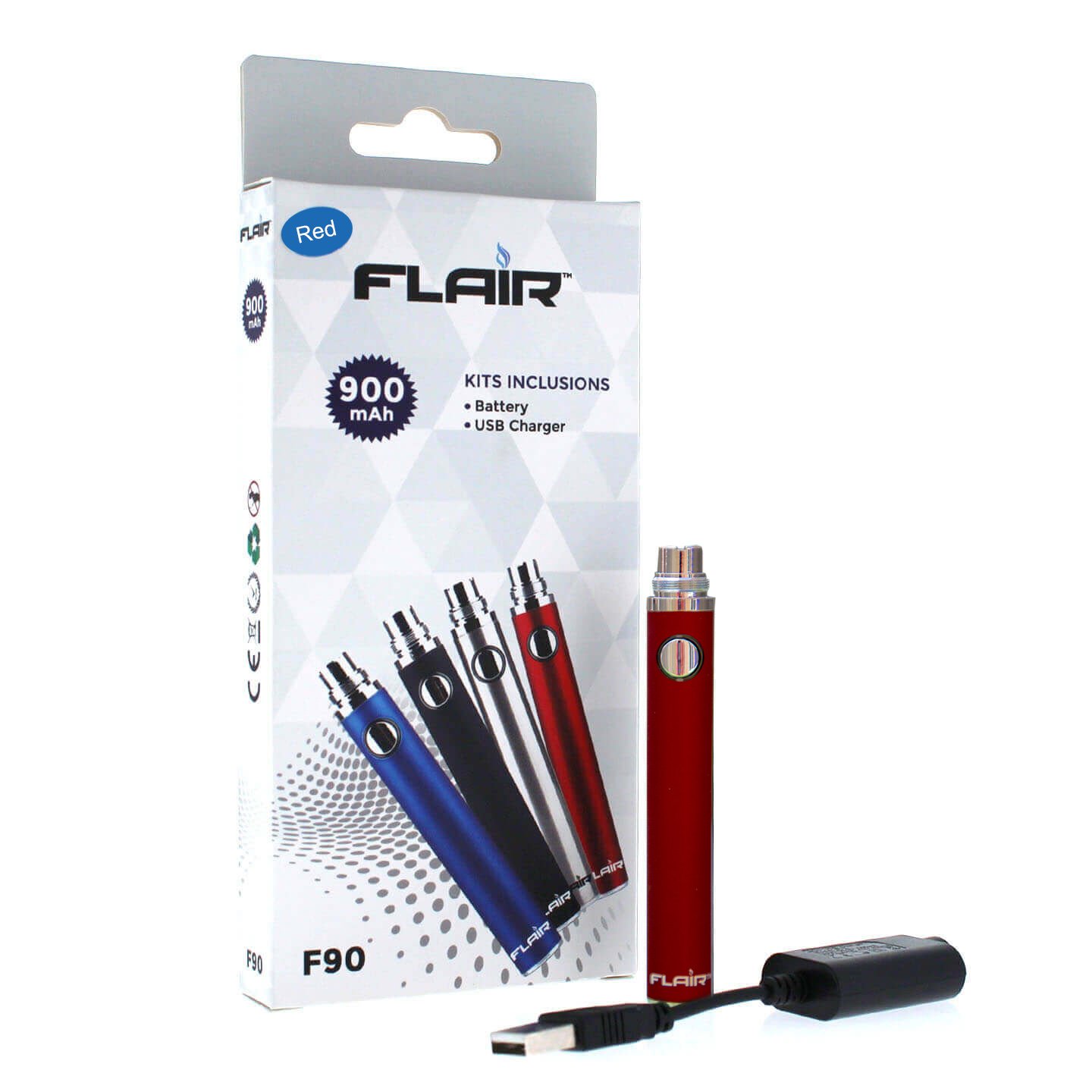 Flair Battery F90 900 Mah (Red)