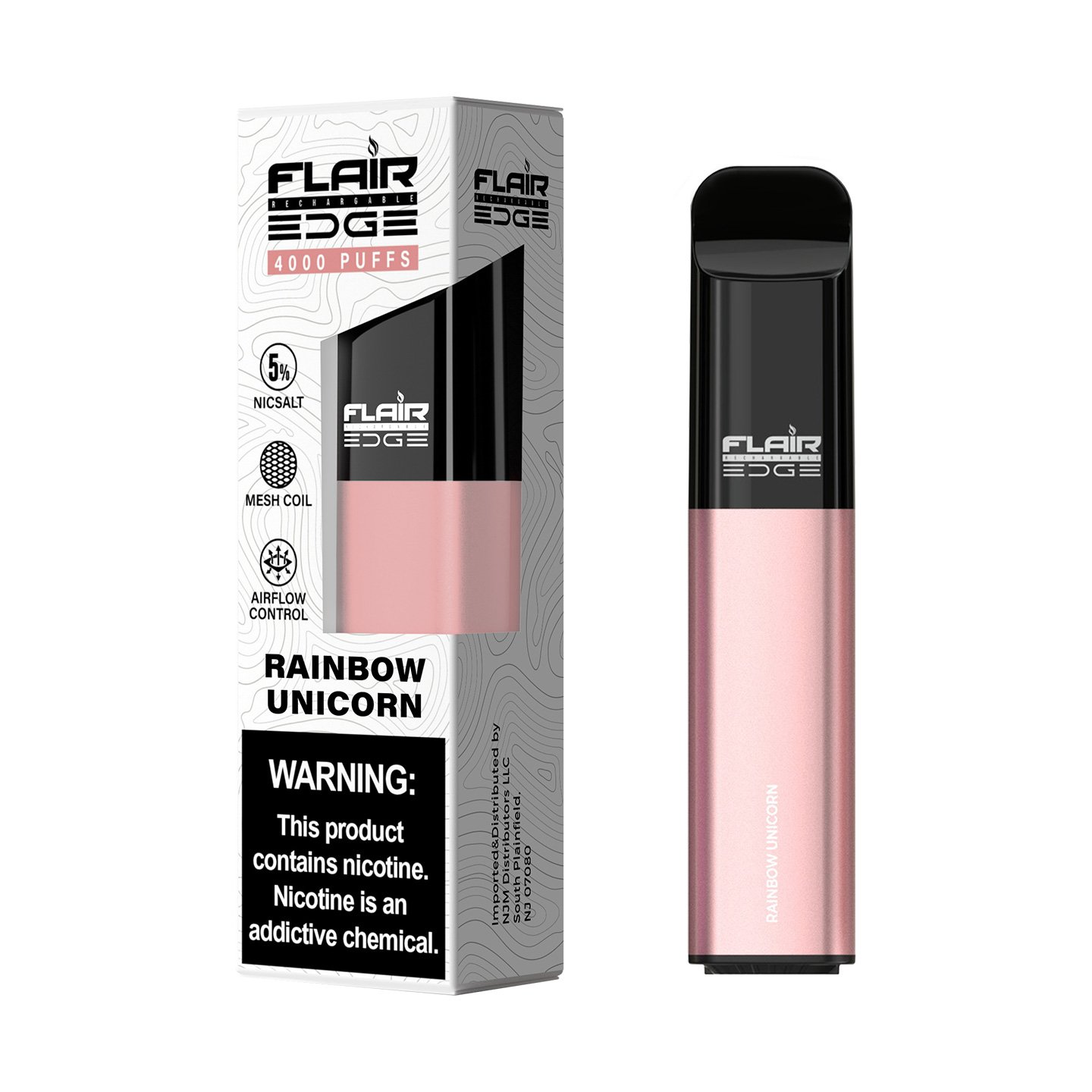 Flair Edge Rechargeable Disposable Devices (Rainbow Unicorn - 4000 Puffs)