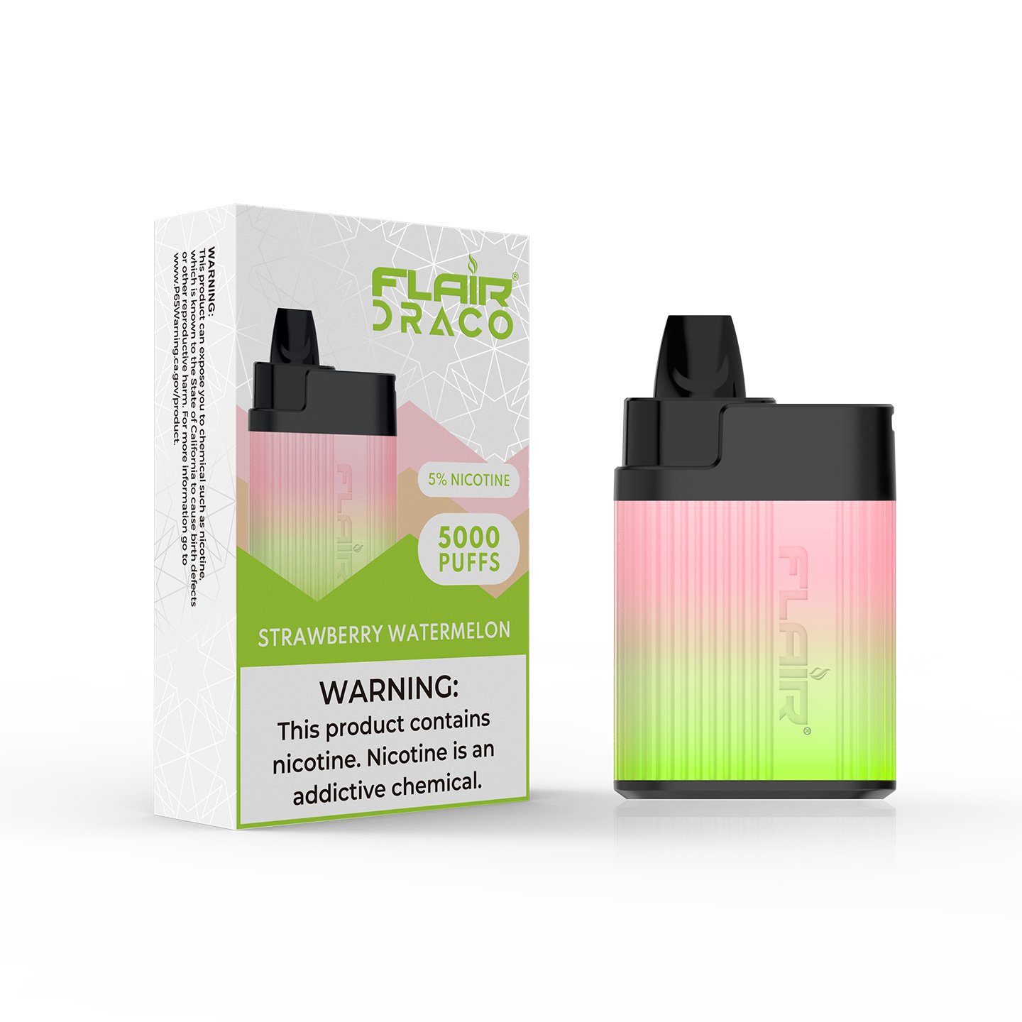 Flair Draco Disposable Device (Strawberry Watermelon - 5000 Puffs)
